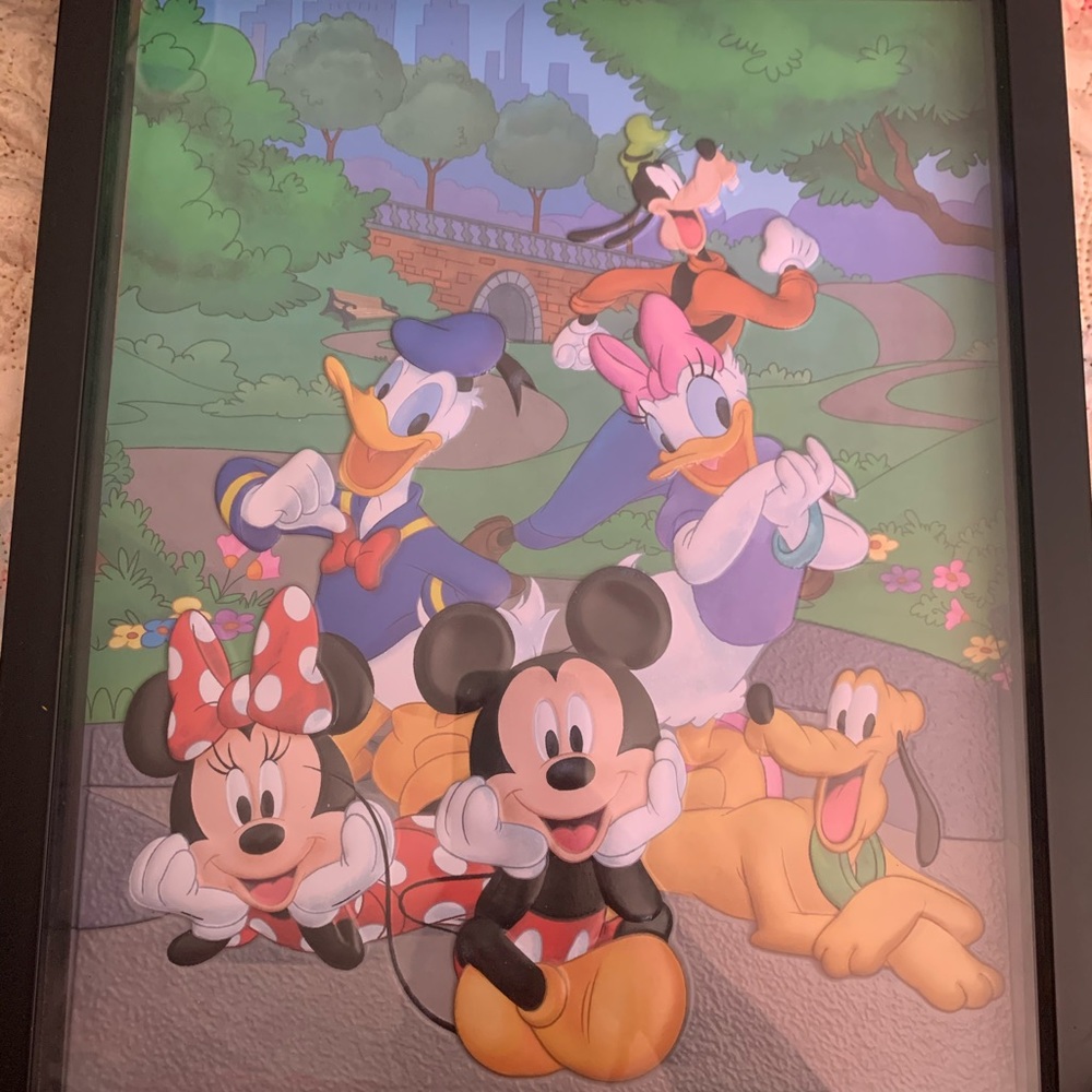 Mickey and Friends wall decor